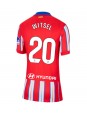 Atletico Madrid Axel Witsel #20 Kotipaita Naisten 2024-25 Lyhythihainen